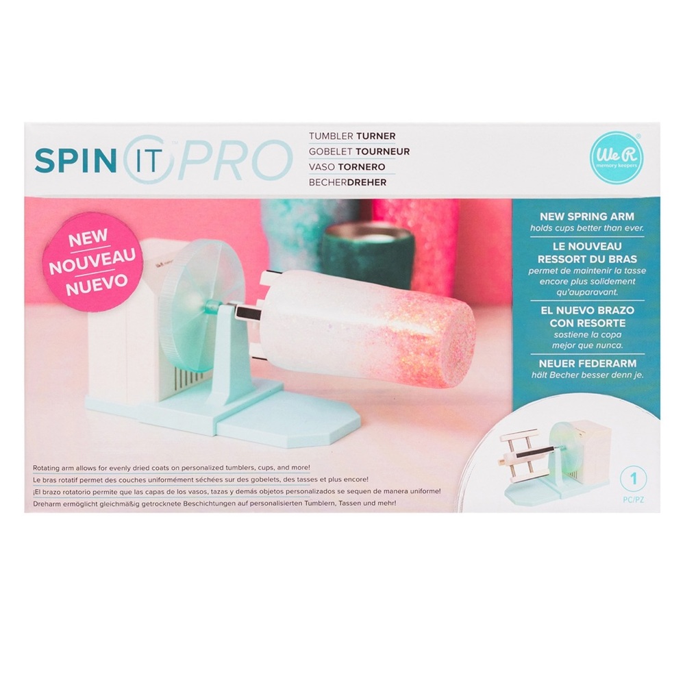 We R Memory Keepers Spin It Pro Tumbler Turner